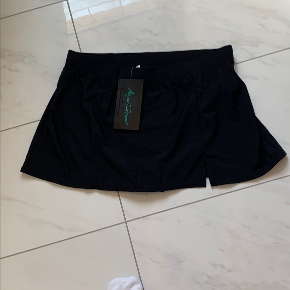 NWT | Aqua Green Skirted Swimwear